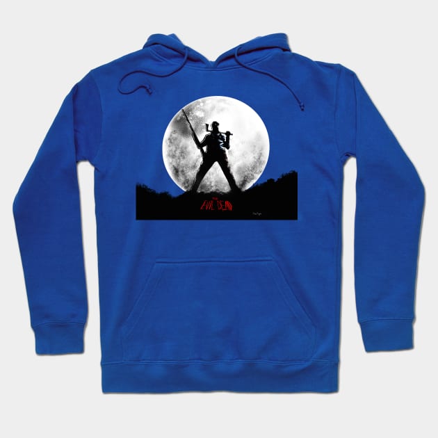 Evil Dead Moon Pose Hoodie by DougSQ